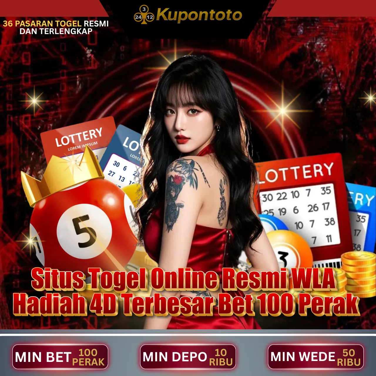 Kupontoto 🚾 Situs Togel Online Resmi WLA Hadiah 4D Terbesar Bet 100 Perak - eCommerce